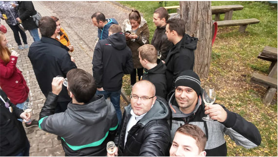 Zábava na teambuildingu