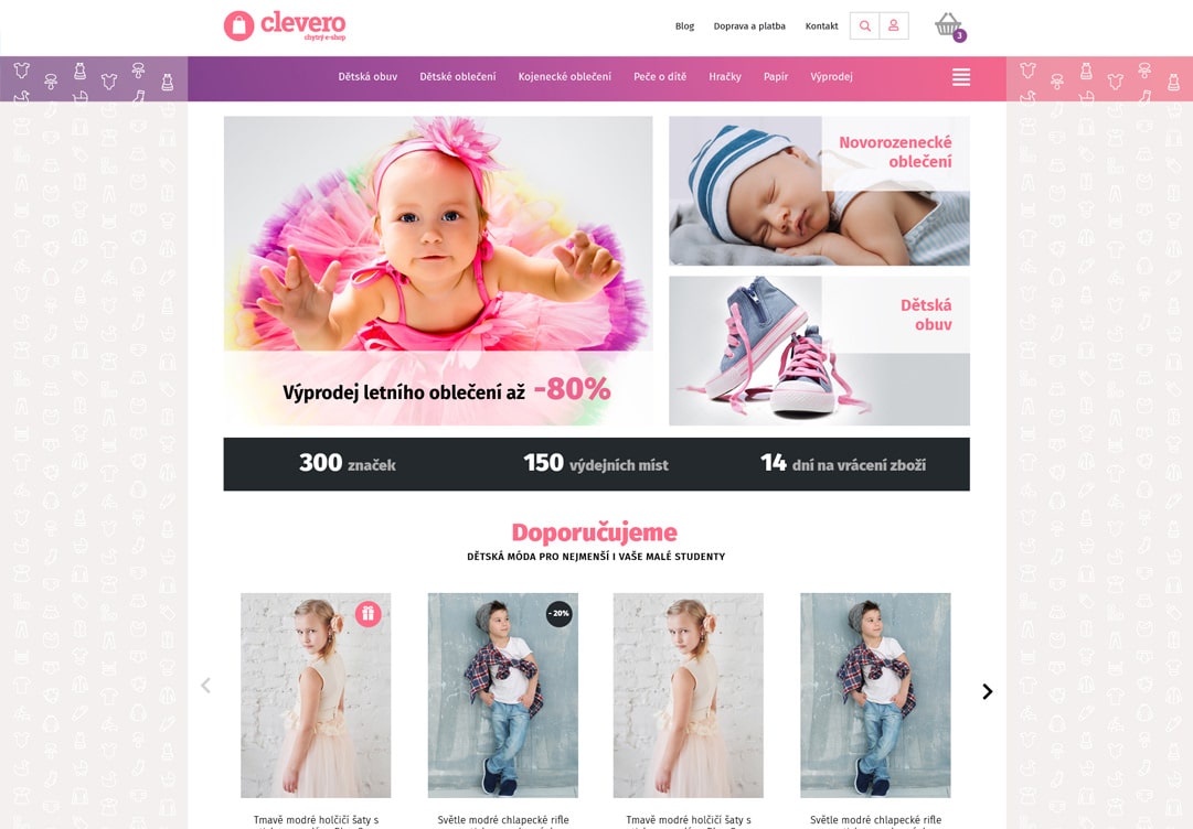 Clevero Demo Obleceni