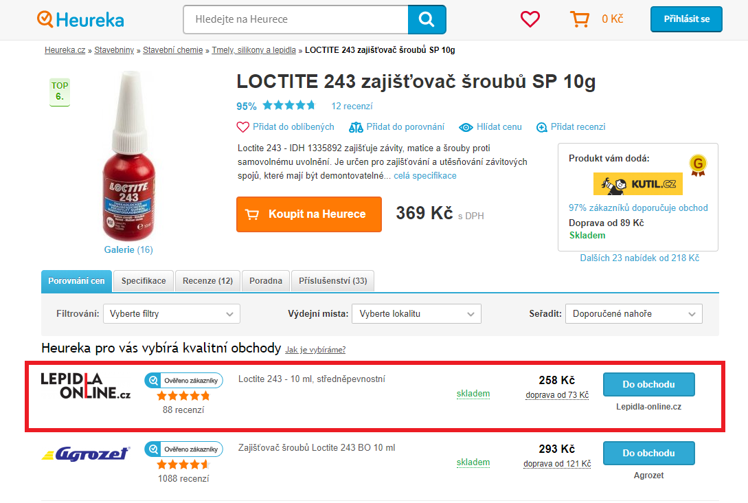 lepidla-online.cz heureka