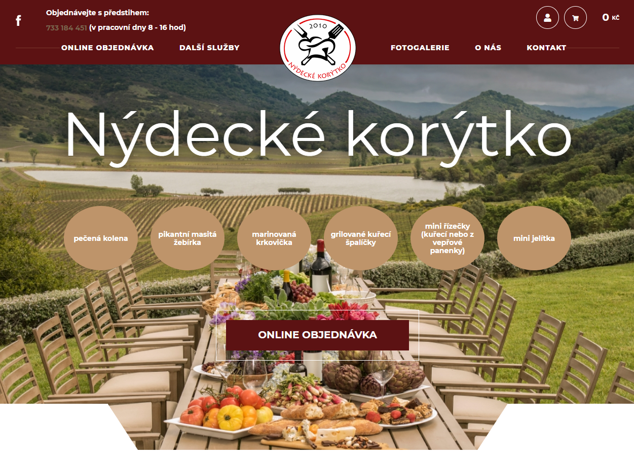 web nýdecké korýtko